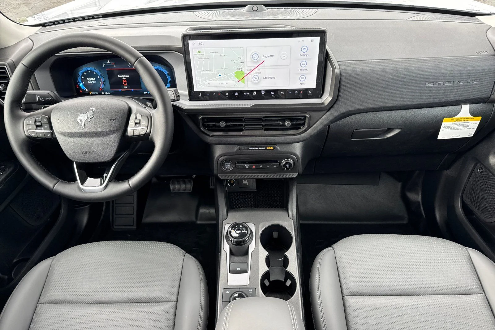 New 2026 Space White Metallic Ford Badlands® image 15