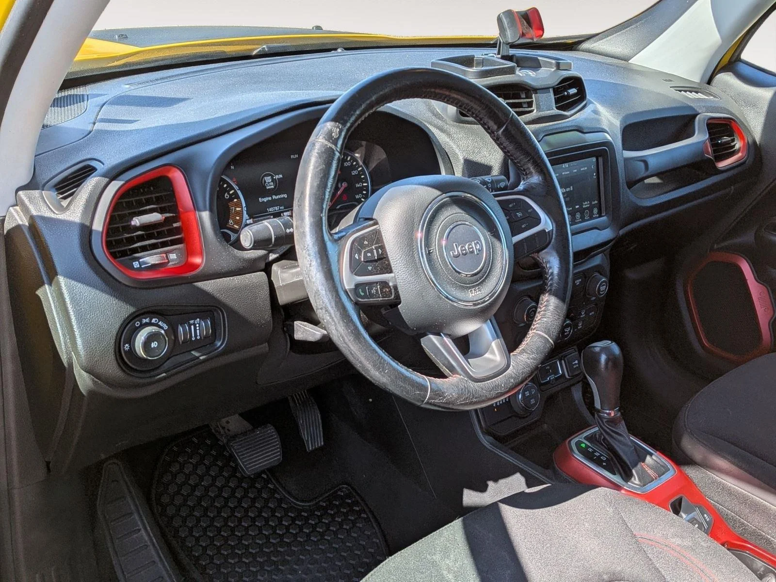 Used 2019 Solar Yellow Clearcoat Jeep Trailhawk image 10