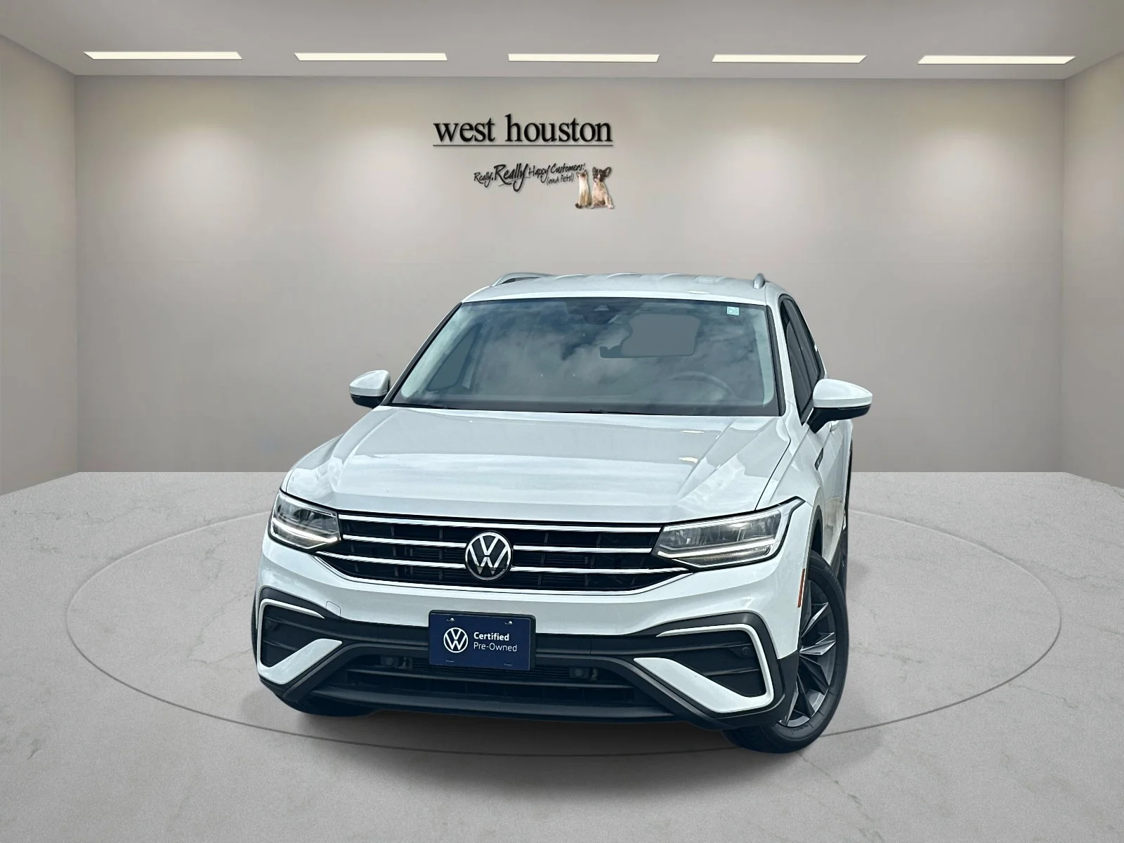 Certified Used 2023 White Volkswagen SE image 1