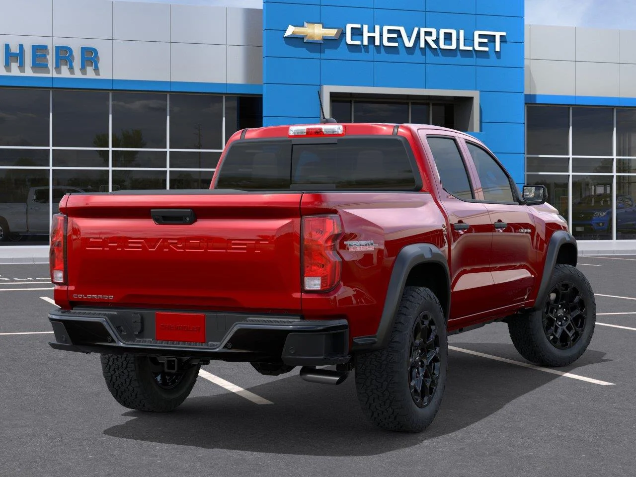 New 2026 Radiant Red Tintcoat Chevrolet Trail Boss image 4