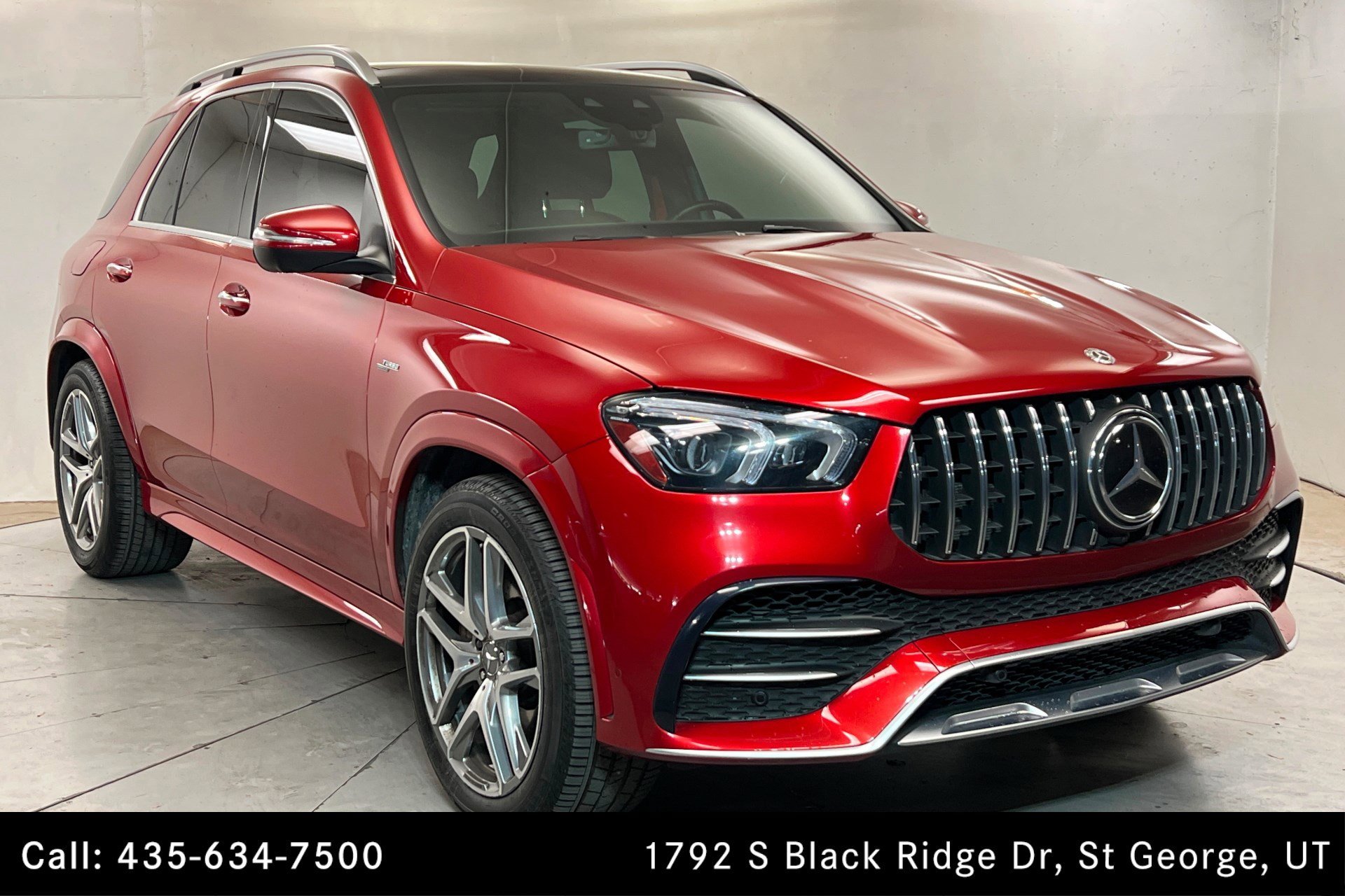 Certified Used 2021 designo Cardinal Red Metallic Mercedes-Benz AMG® GLE 53 image 8