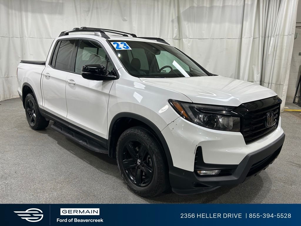 Used 2023 Platinum White Pearl Honda Black Edition image 1