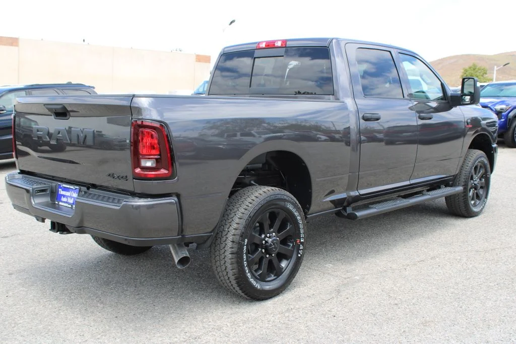 New 2026 Granite Crystal Metallic Clear-Coat Exterior Paint Ram Tradesman image 4