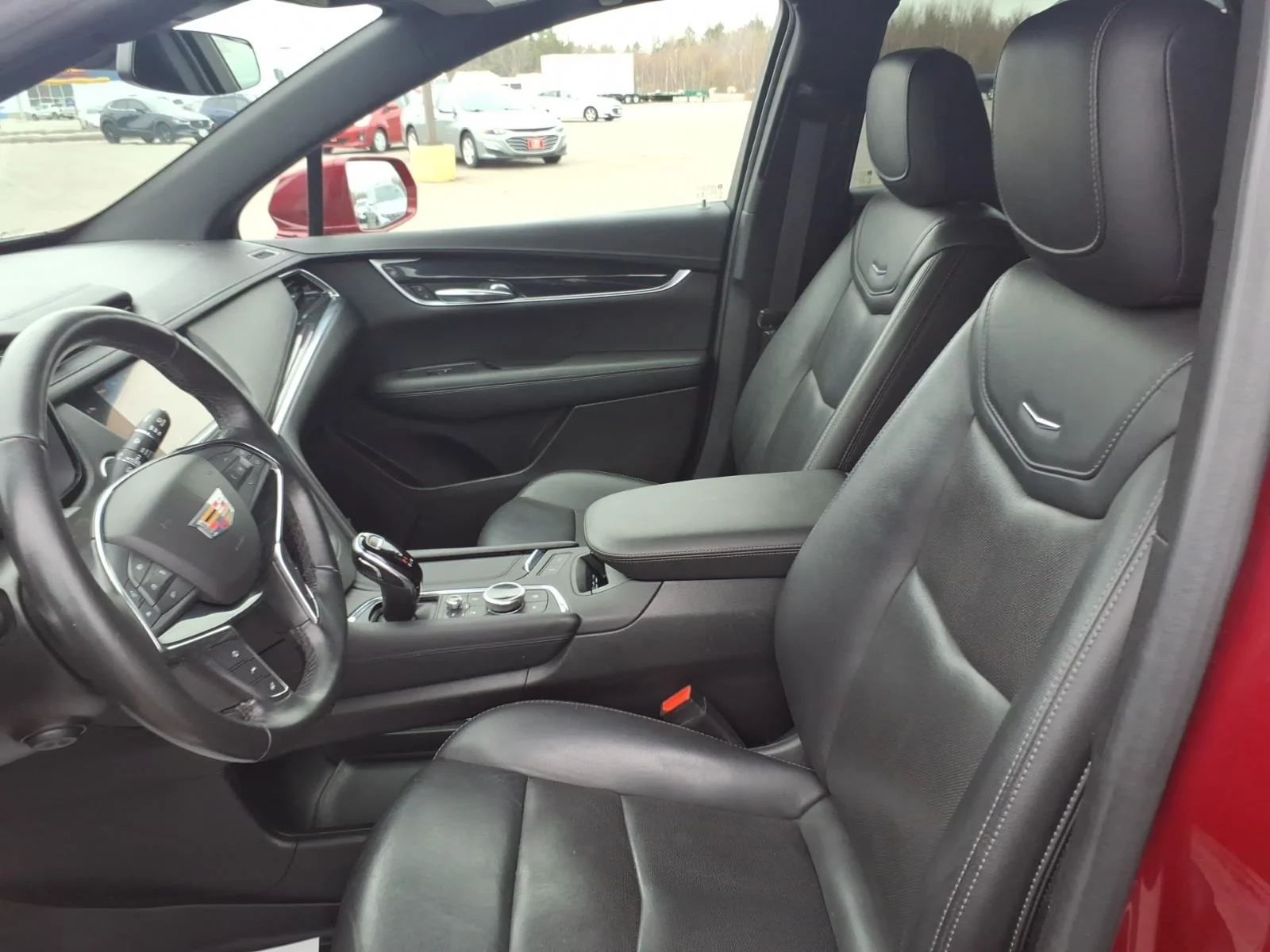 Used 2020 Red Cadillac Premium Luxury image 14