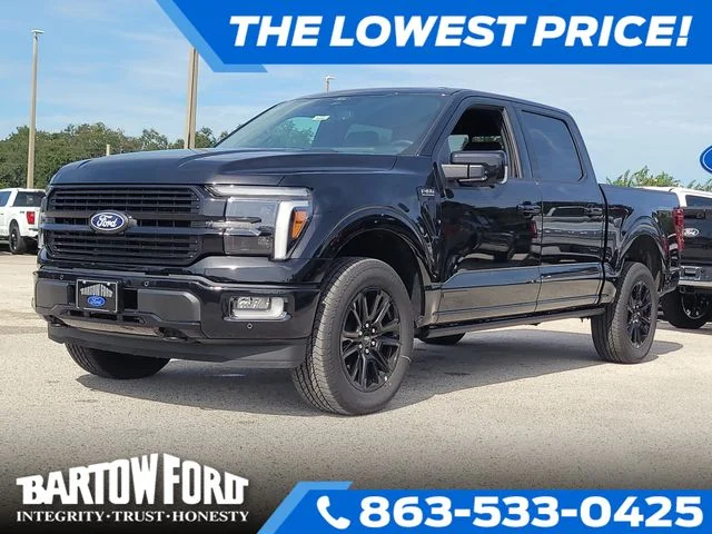 New 2026 Black Metallic Ford Platinum image 1