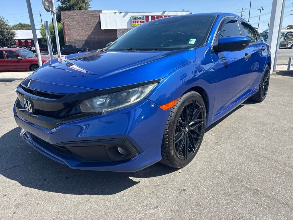 Used 2020 Blue Honda Sport image 2