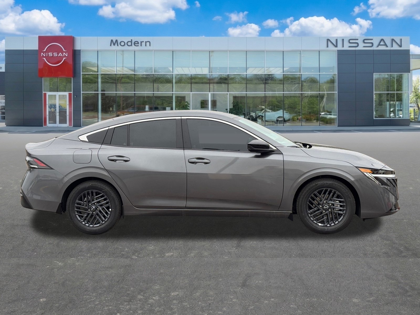 New 2026 Gun Metallic Nissan SV image 6