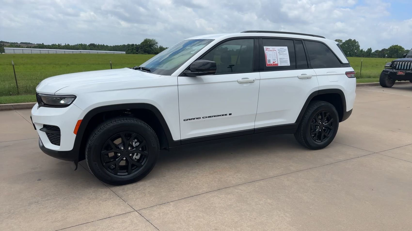 Used 2025 Bright White Clearcoat Jeep Altitude image 5