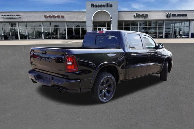 New 2026 Diamond Black Crystal Pearlcoat RAM Big Horn image 3