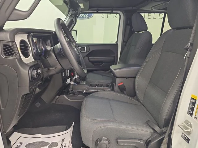 Used 2024 Bright White Clearcoat Jeep Sport image 20