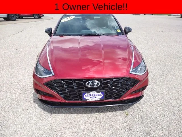 Certified Used 2023 Red Hyundai SEL Plus image 9