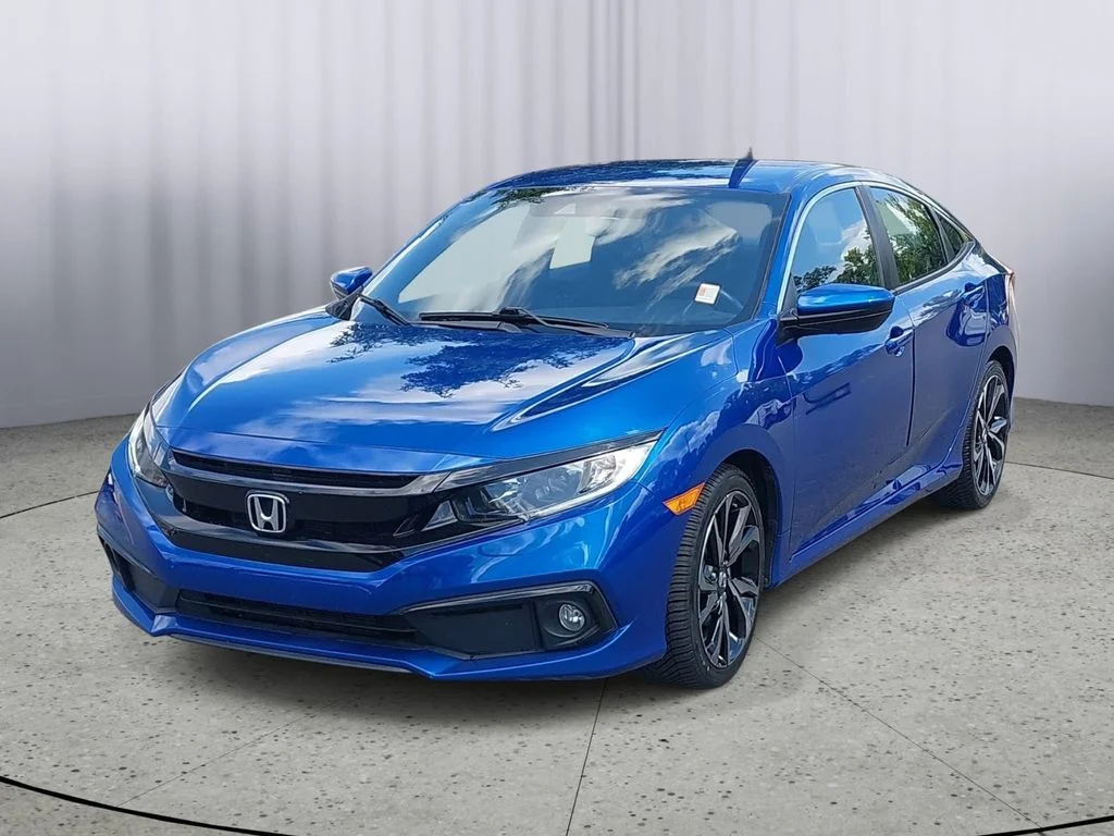 Used 2021 Blue Honda Sport image 7