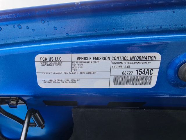 New 2026 Hydro Blue Pearl-Coat Exterior Paint Jeep Sport S image 23