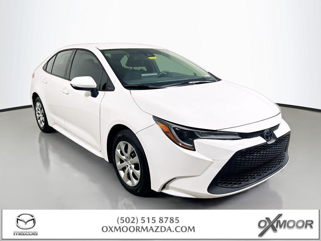 Used 2022 White Toyota LE image 1