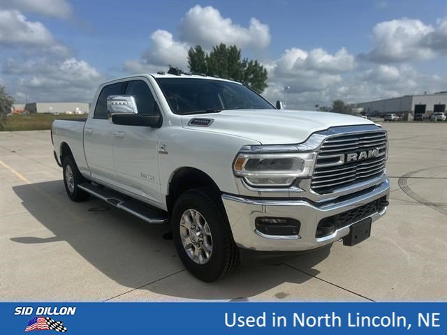 Used 2024 Bright White Clearcoat Ram Laramie image 6