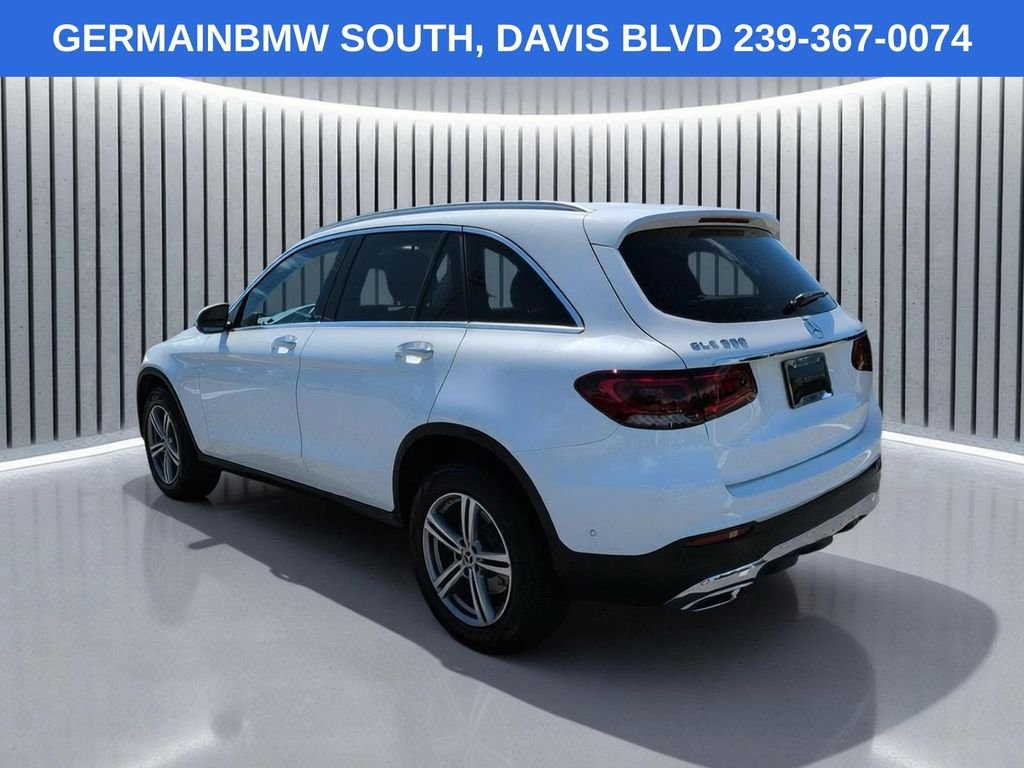Used 2022 Polar White Mercedes-Benz GLC 300 image 7