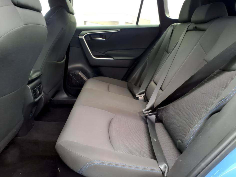 Used 2022 Cavalry Blue Toyota Hybrid SE image 13
