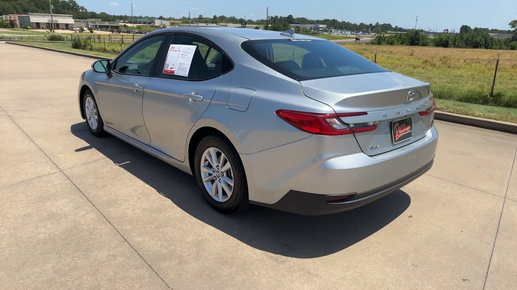 Used 2025 Celestial Silver Metallic Toyota LE image 7