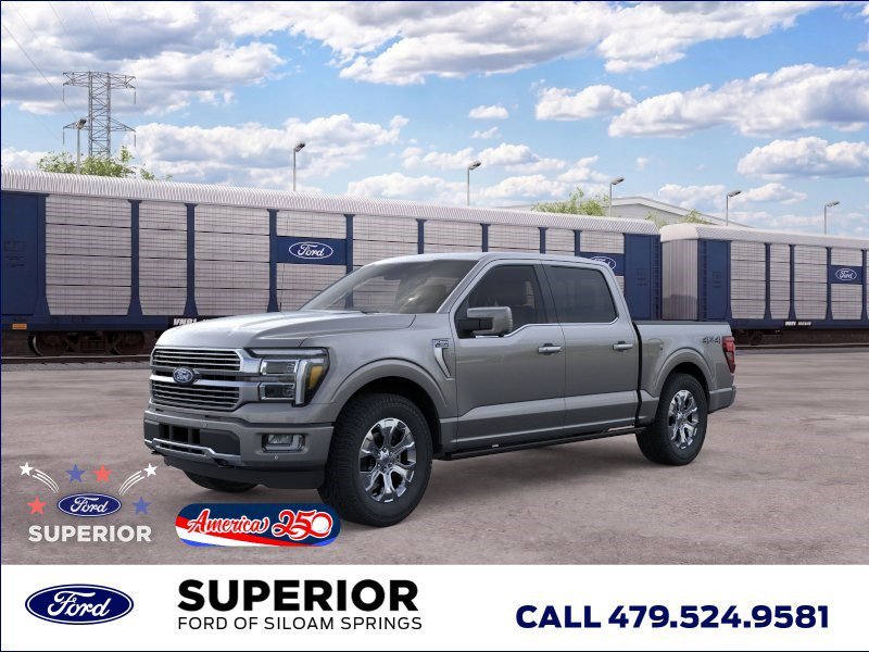 New 2026 Carbonized Gray Metallic Ford Platinum 4WD image 1