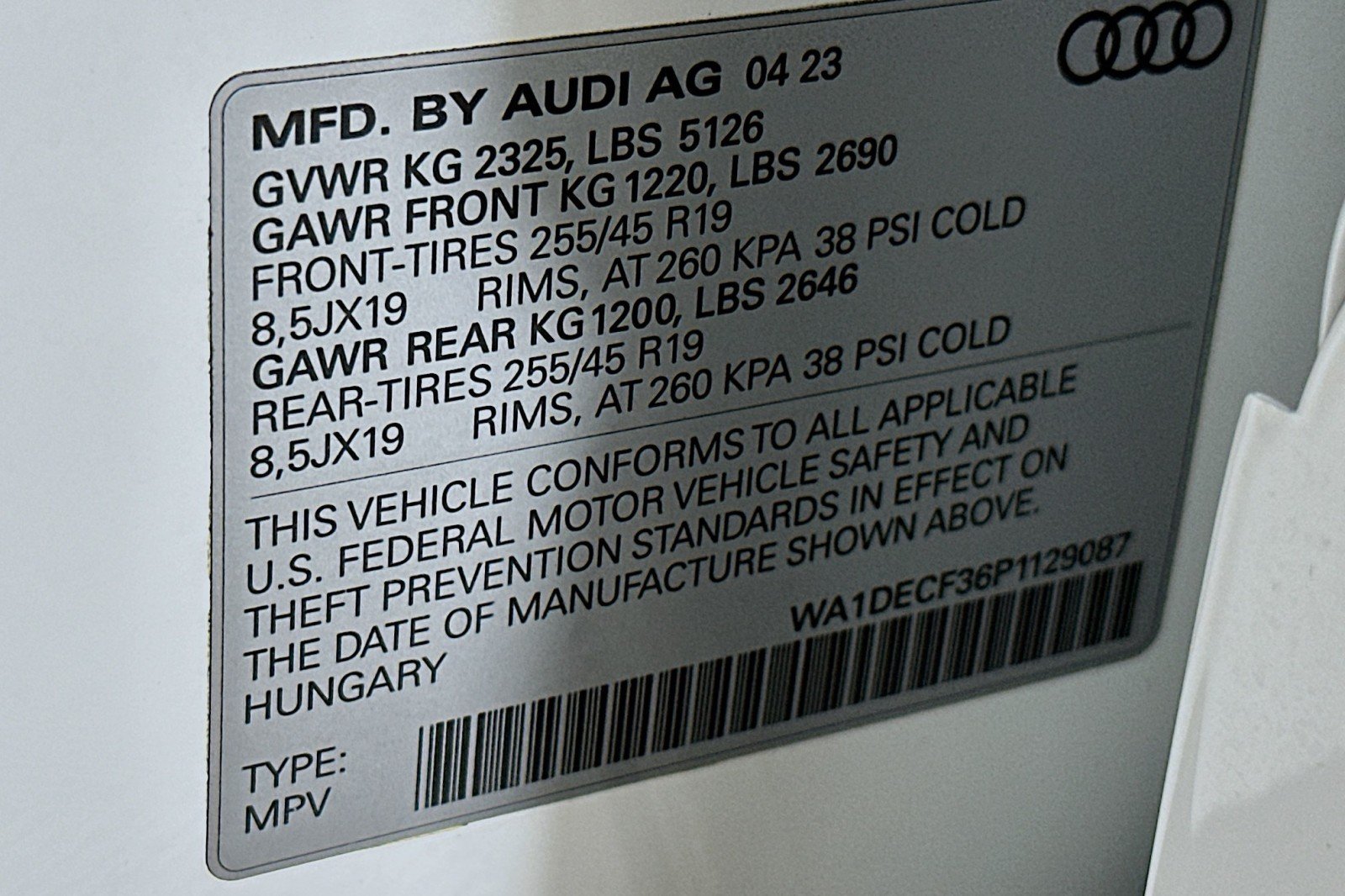 Used 2023 Ibis White Audi S line Premium image 24