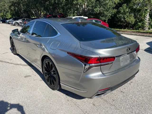 Used 2018 Silver Lexus LS 500 image 4