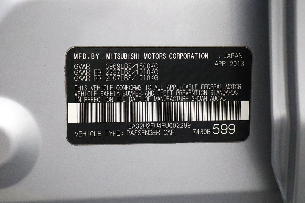 Used 2014 Silver Mitsubishi ES image 25