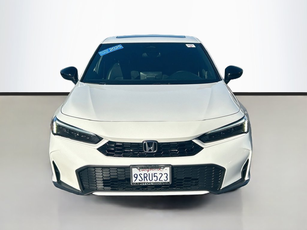 Used 2025 Platinum White Pearl Honda Sport image 2