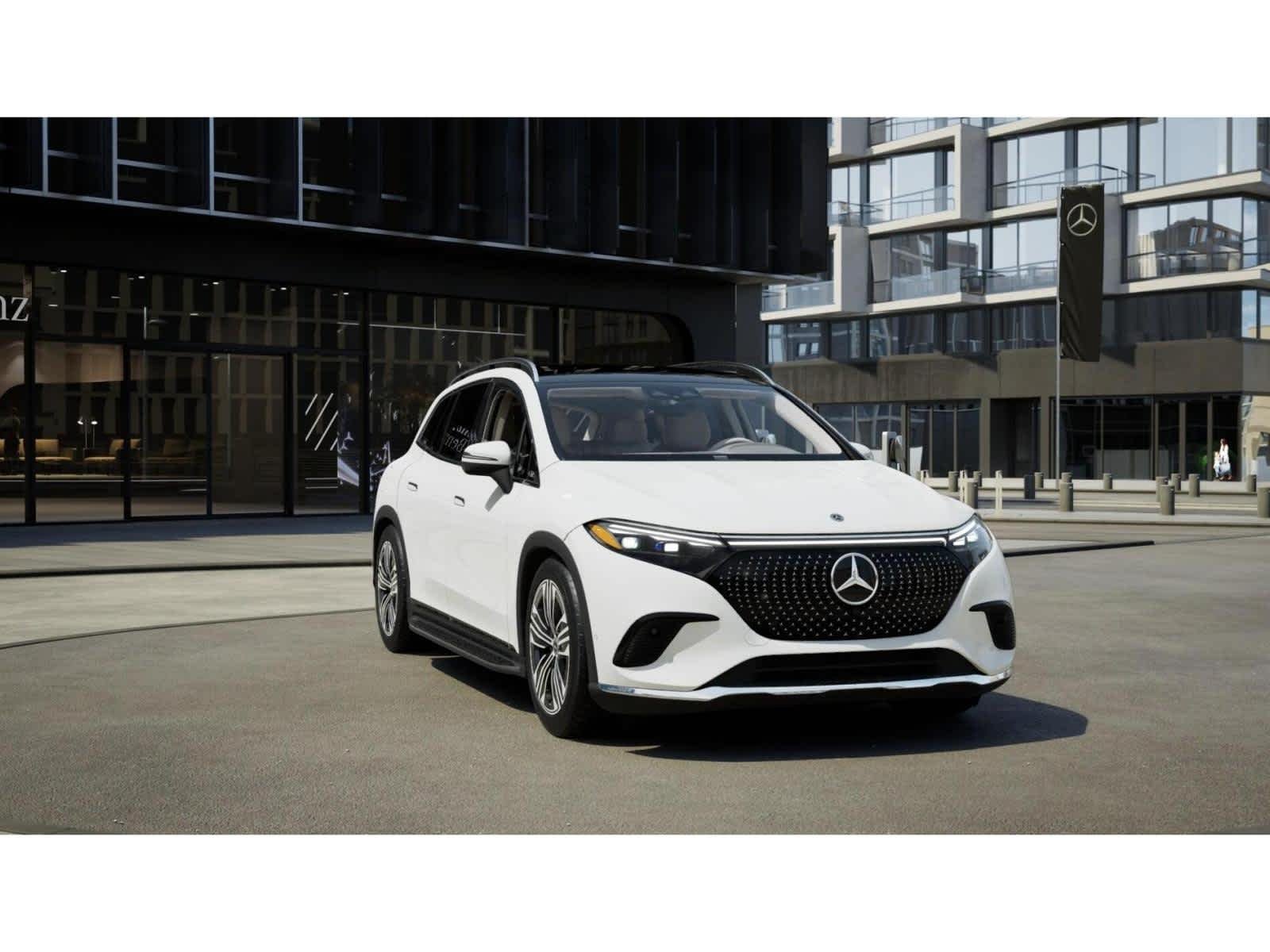 New 2027 Polar White Mercedes-Benz EQS 400 image 9