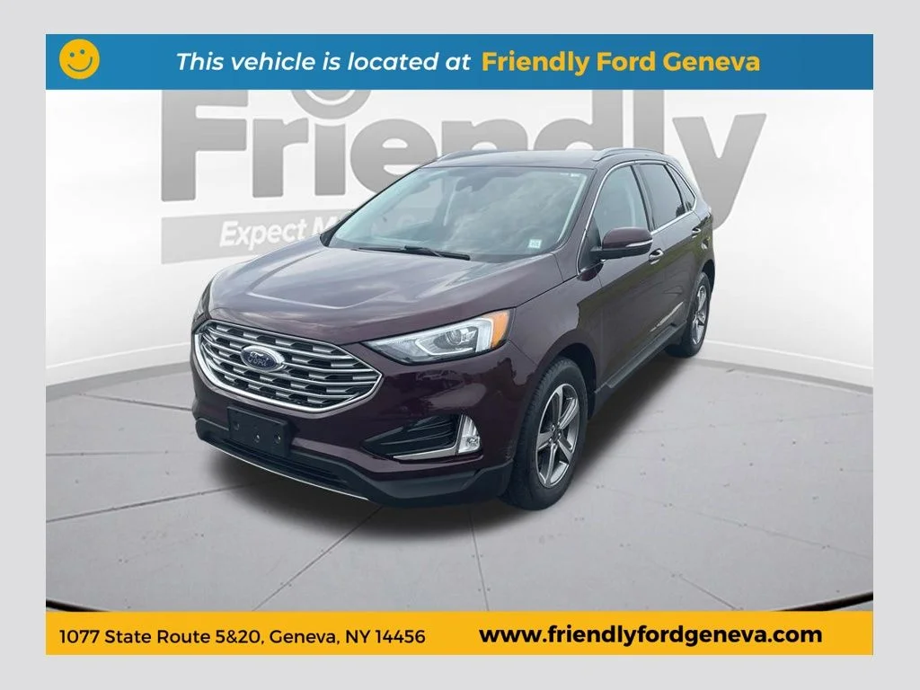 Used 2020 Burgundy Velvet Metallic Tinted Clearcoat Ford SEL image 37