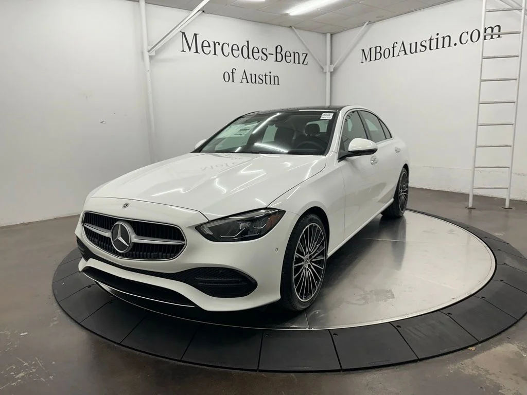 New 2026 White Mercedes-Benz C 300 image 3