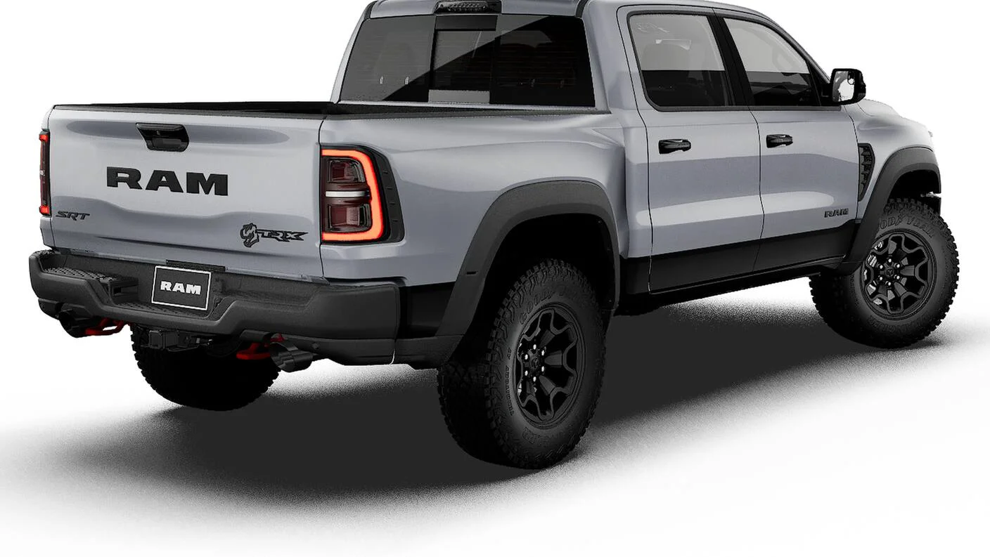 New 2027 Silver Zynith Exterior Paint RAM TRX image 14