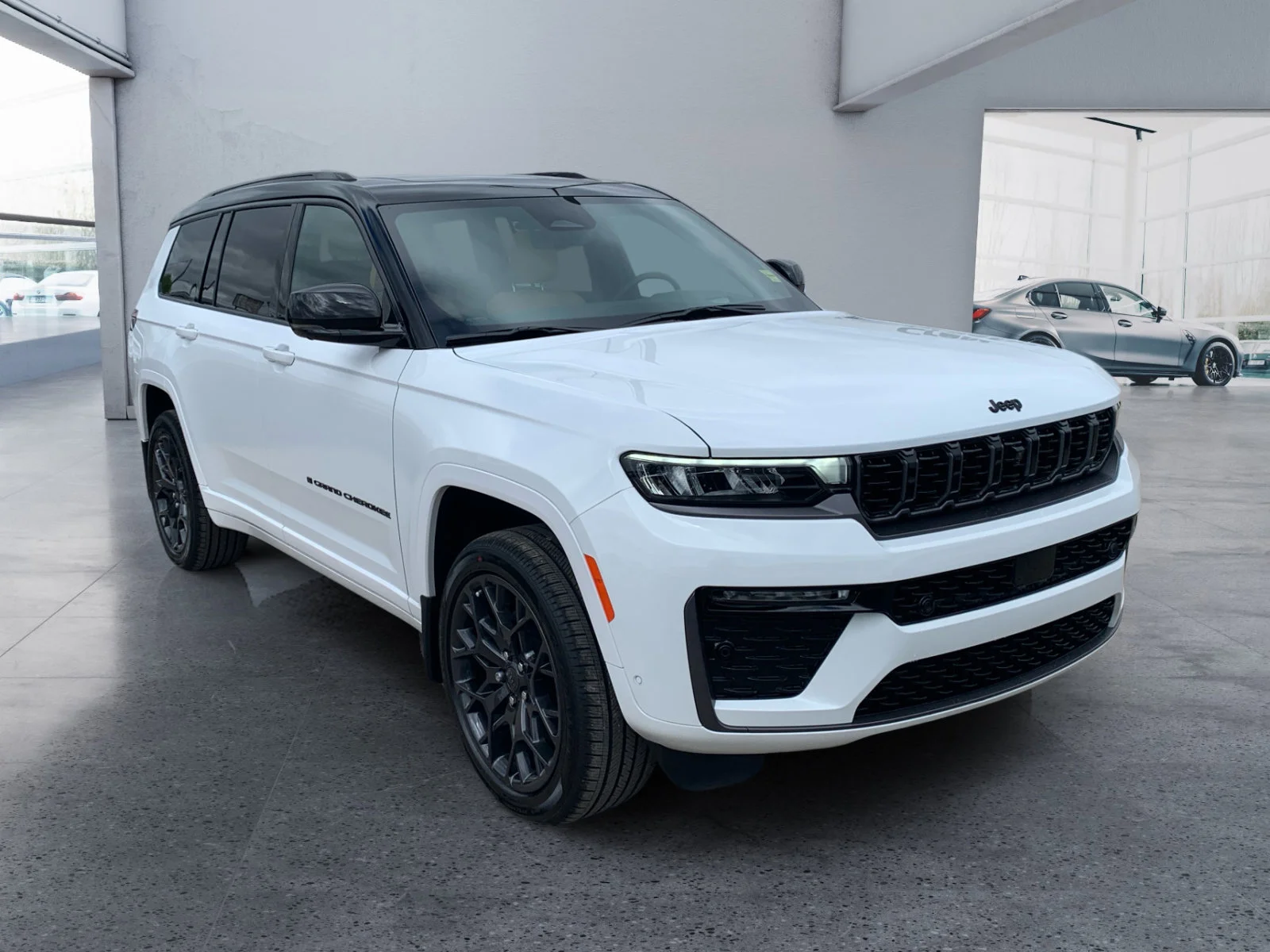 New 2026 Bright White Jeep Summit image 7