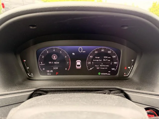 Certified Used 2024 Canyon River Blue Metallic Honda EX image 18