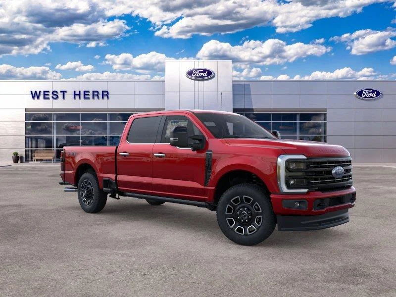 New 2026 Ruby Red Metallic Tinted Clearcoat Ford F-350® Platinum® image 7