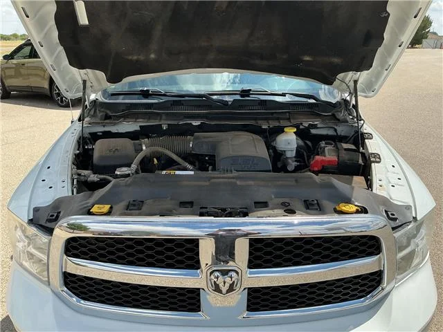 Used 2023 Bright White Clearcoat RAM SLT 4x4 Crew Cab 5.6 ft. box 140 in. WB image 29