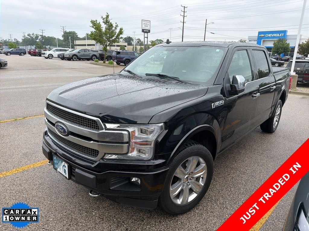 Used 2019 Black Ford Platinum image 1