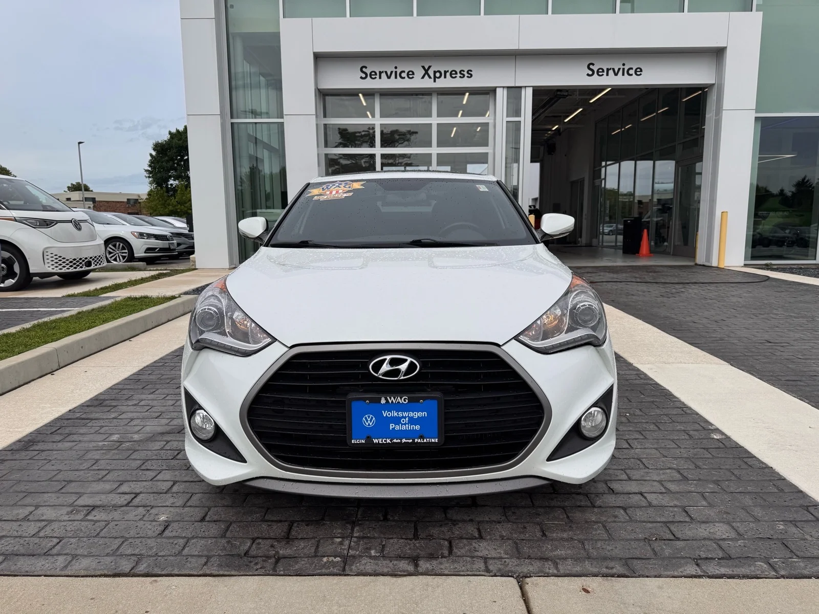 Used 2016 Hyundai Veloster Base with VIN KMHTC6AE5GU248941 for sale in Palatine, IL