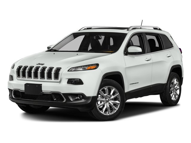 Used 2017 Bright White Clearcoat Jeep Limited image 1