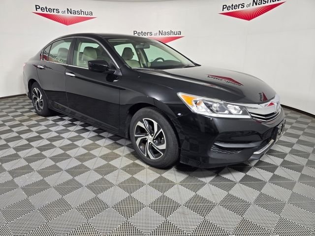 Used 2016 Crystal Black Pearl Honda LX image 1