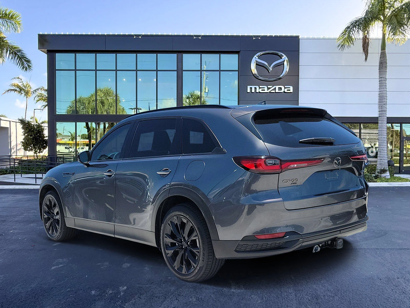 New 2026 Machine Gray Metallic Mazda Premium Sport AWD image 3