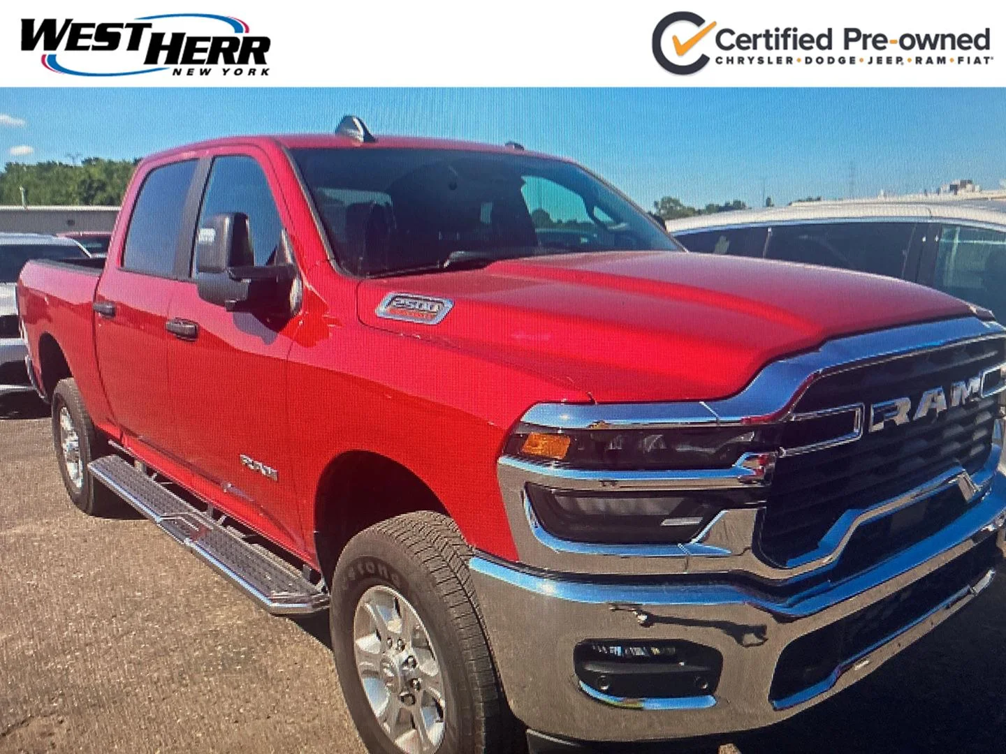 Used 2026 Molten Red Pearlcoat Ram Big Horn image 1