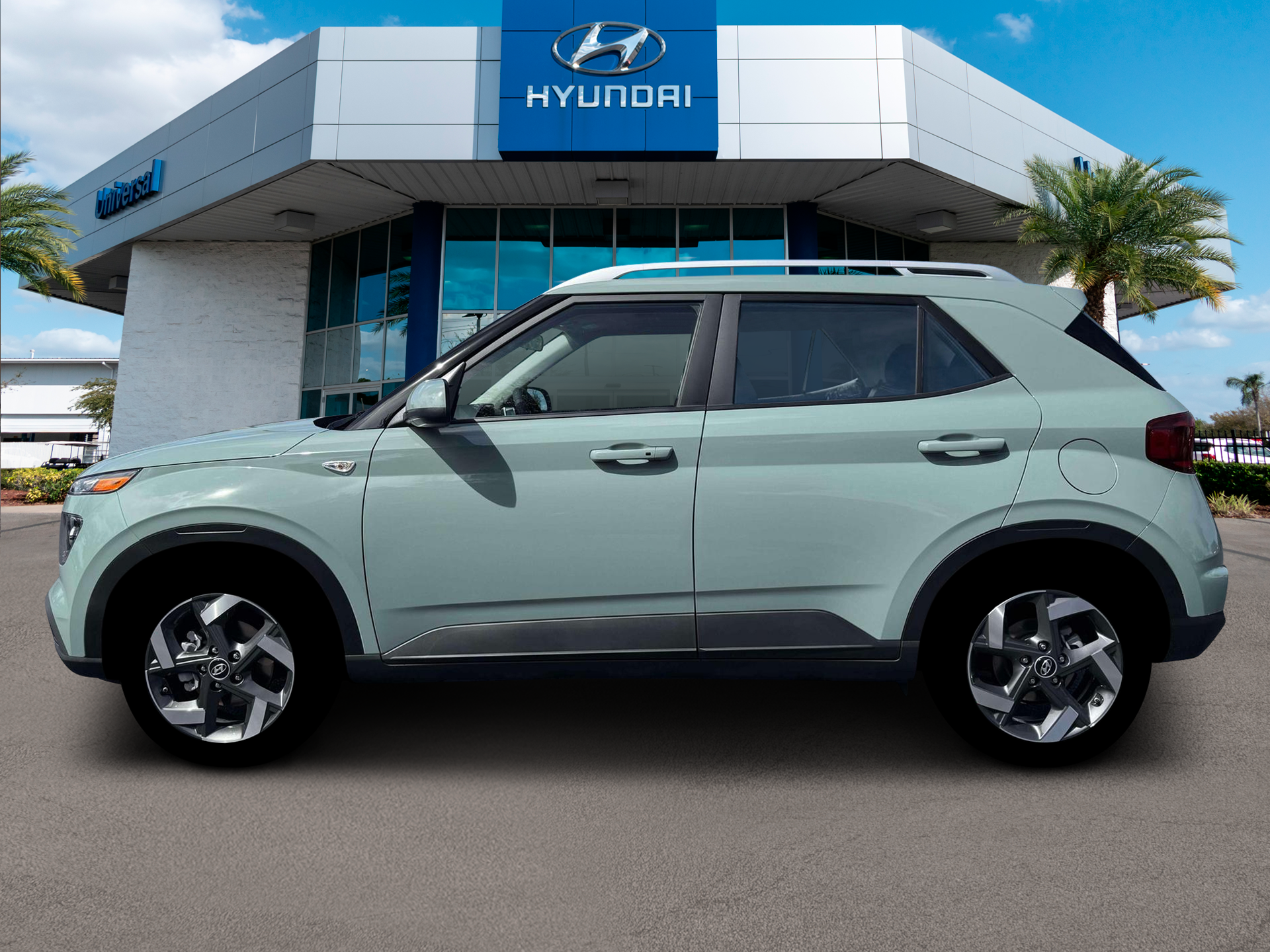 New 2026 Green Hyundai SEL image 3