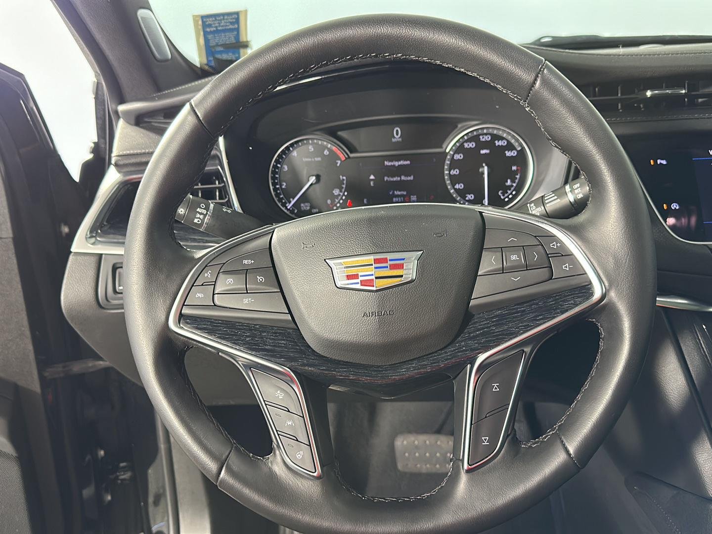 Used 2023 Stellar Black Metallic Cadillac AWD Premium Luxury image 12