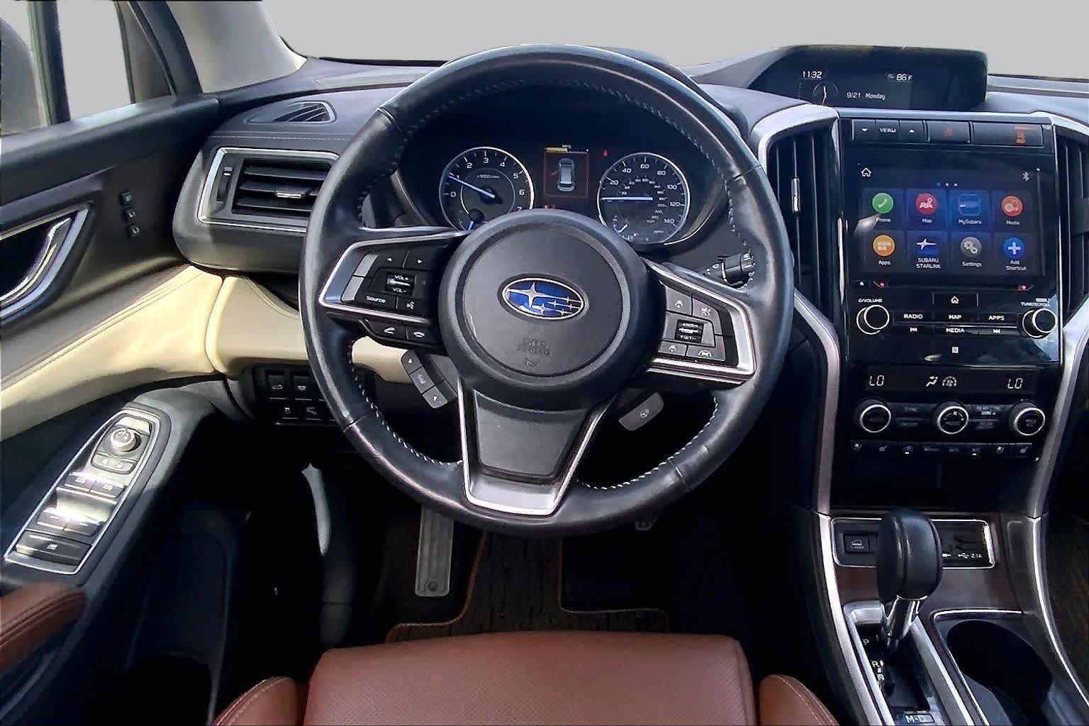 Used 2020 Crystal White Pearl Subaru Touring image 6