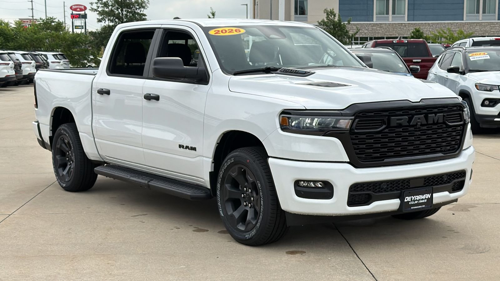 New 2026 Bright White Clearcoat RAM Express image 2