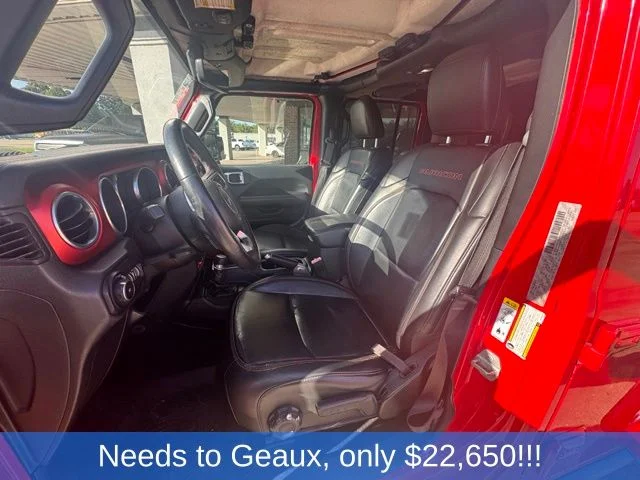Used 2018 Red Jeep Unlimited Rubicon image 19