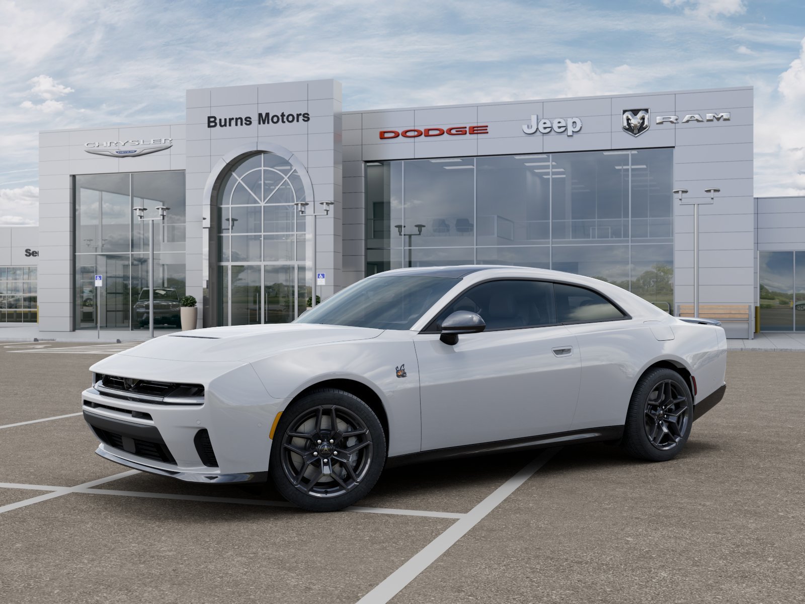 New 2026 White Knuckle Dodge Scat Pack Blacktop image 2