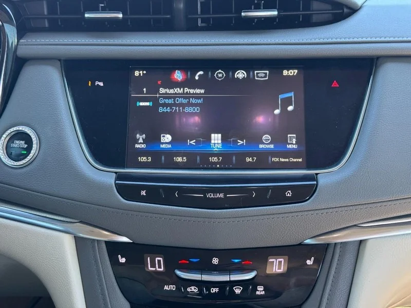 Used 2017 Dark Granite Metallic Cadillac Luxury AWD image 13