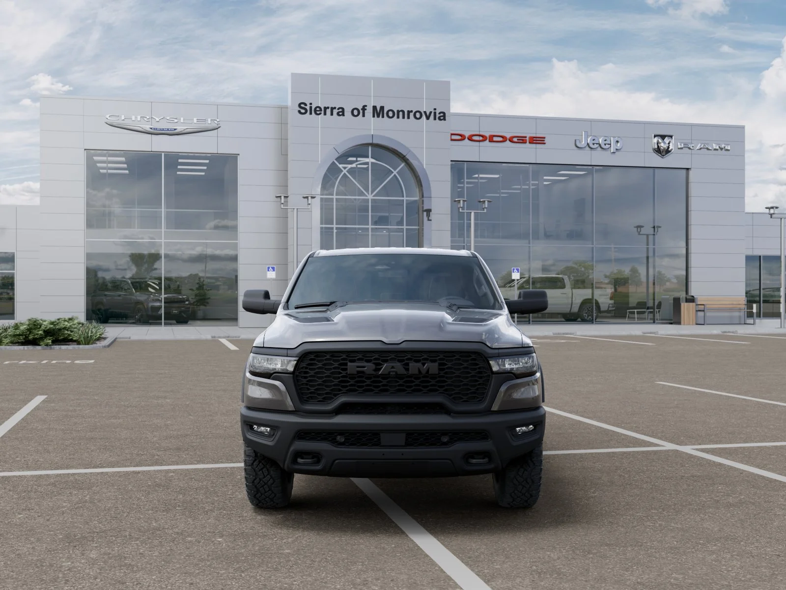 New 2027 Granite Crystal Metallic Clear-Coat Exterior Paint RAM Rebel image 32