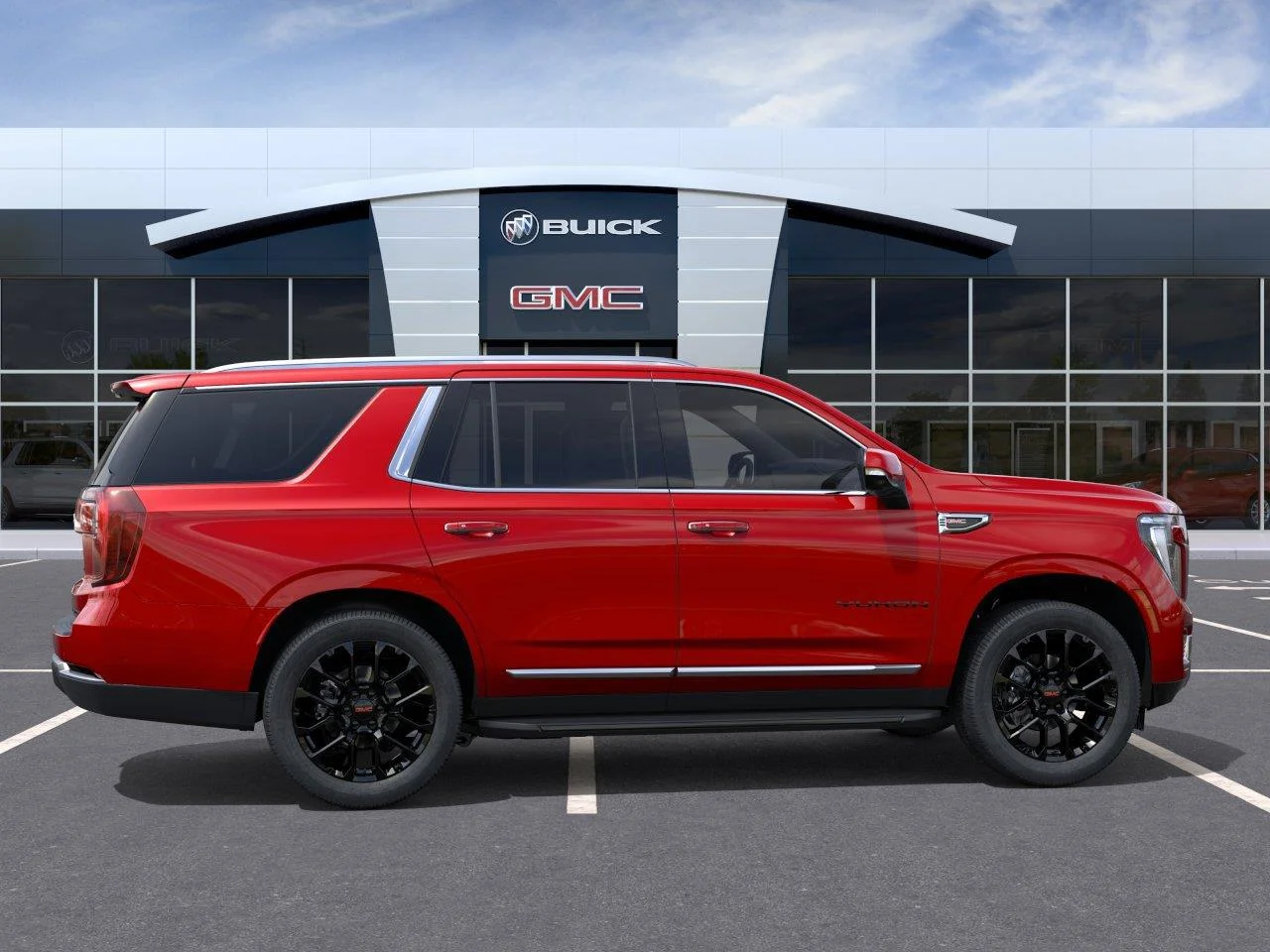 New 2026 Volcanic Red Tintcoat GMC Elevation image 5